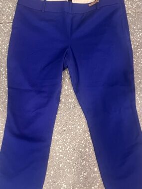 J. Crew Women's Chinos in Royal Blue